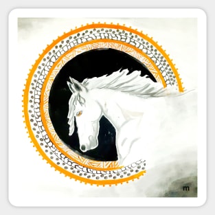 Mandala - Magnificant Horse Sticker